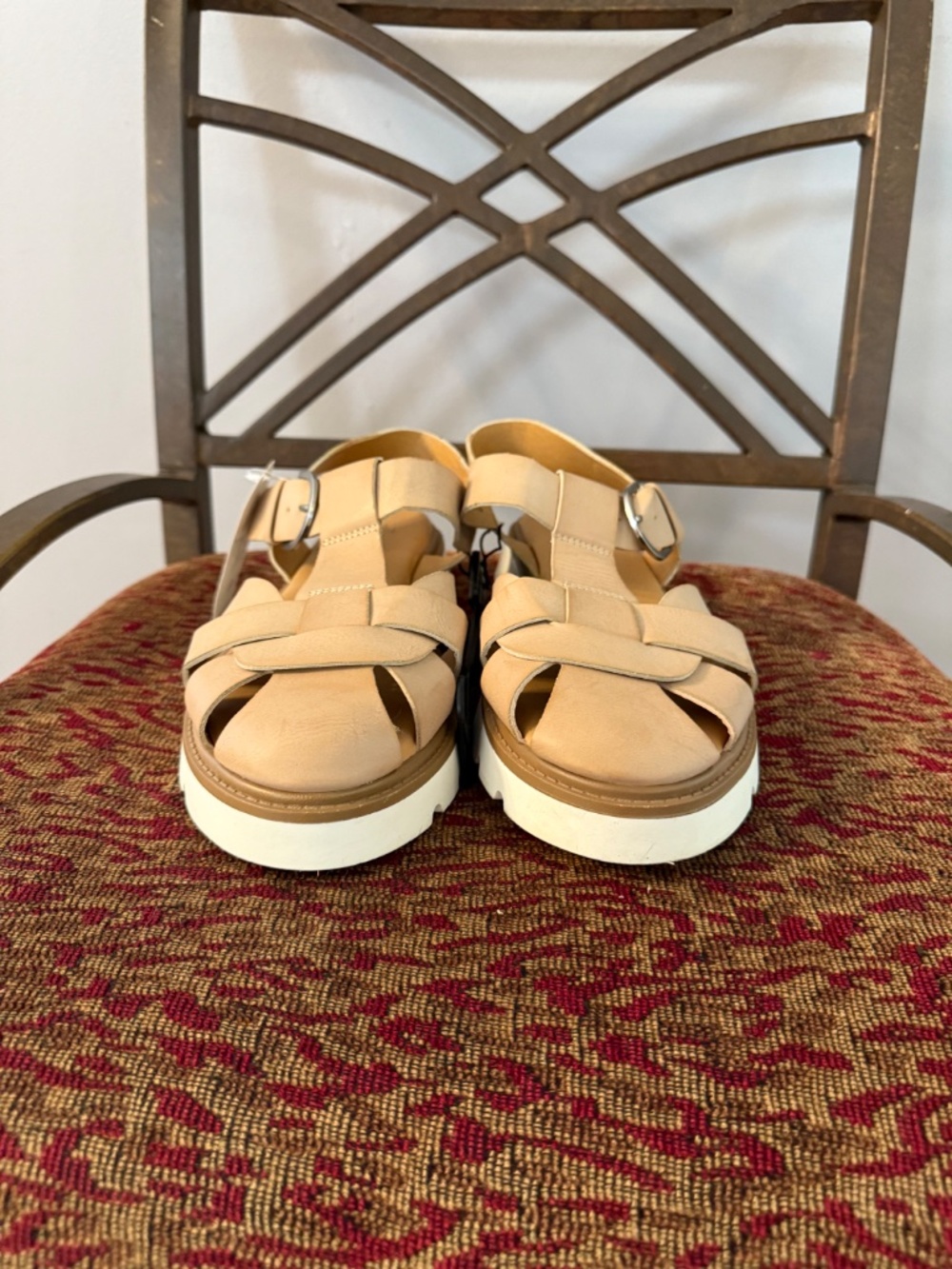 Time and Tru Fisherman Memory Foam Summer Sandals - Size 9 - Picture 2 of 6
